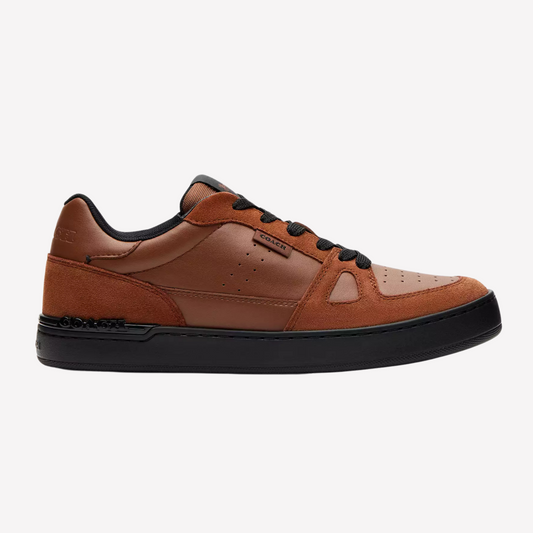 COACH Men's Clip Court Sneaker - Saddle