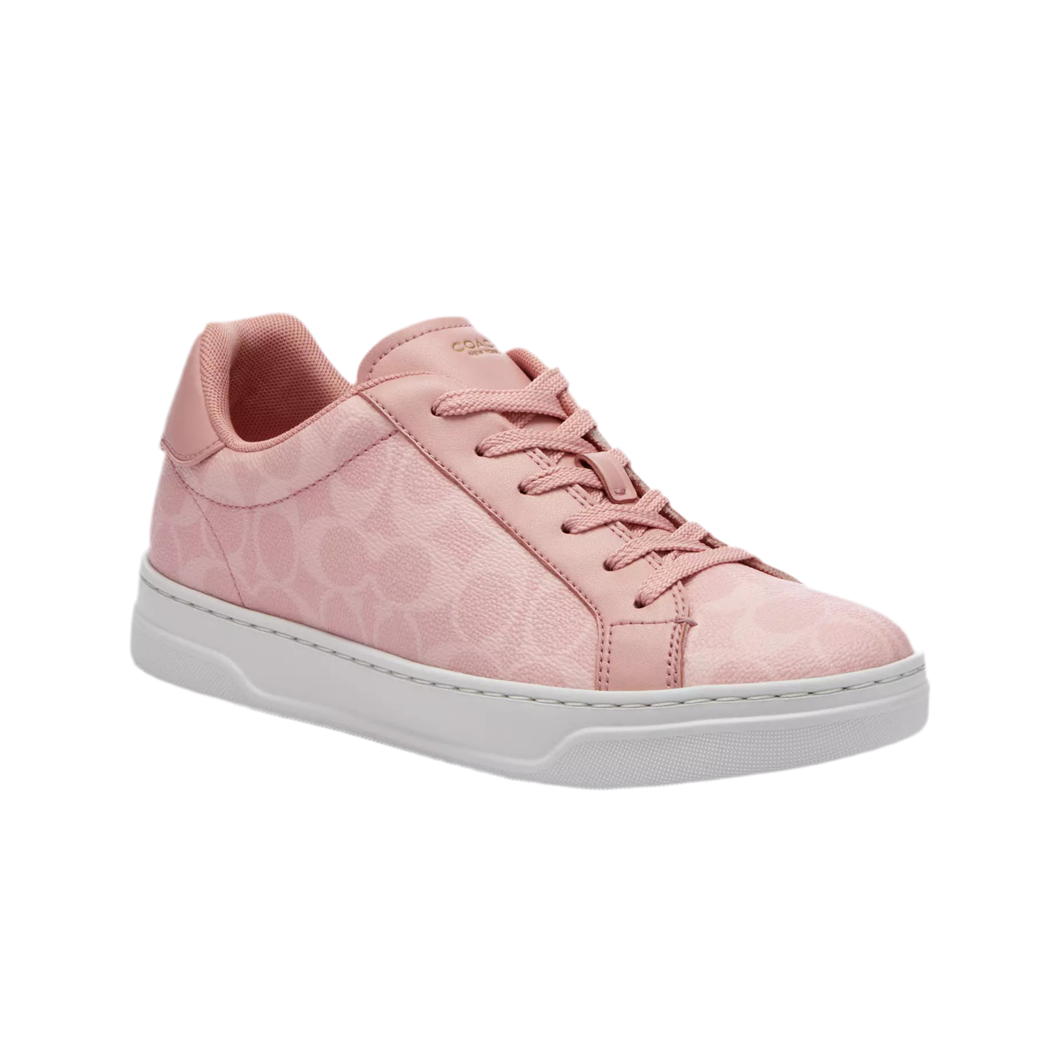 COACH Women's High Line Sneaker - Pink Multi