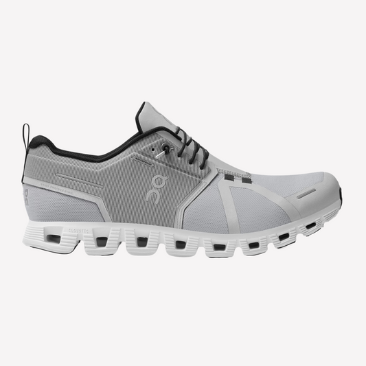 ON Men Cloud 5 Waterproof - Glacier White