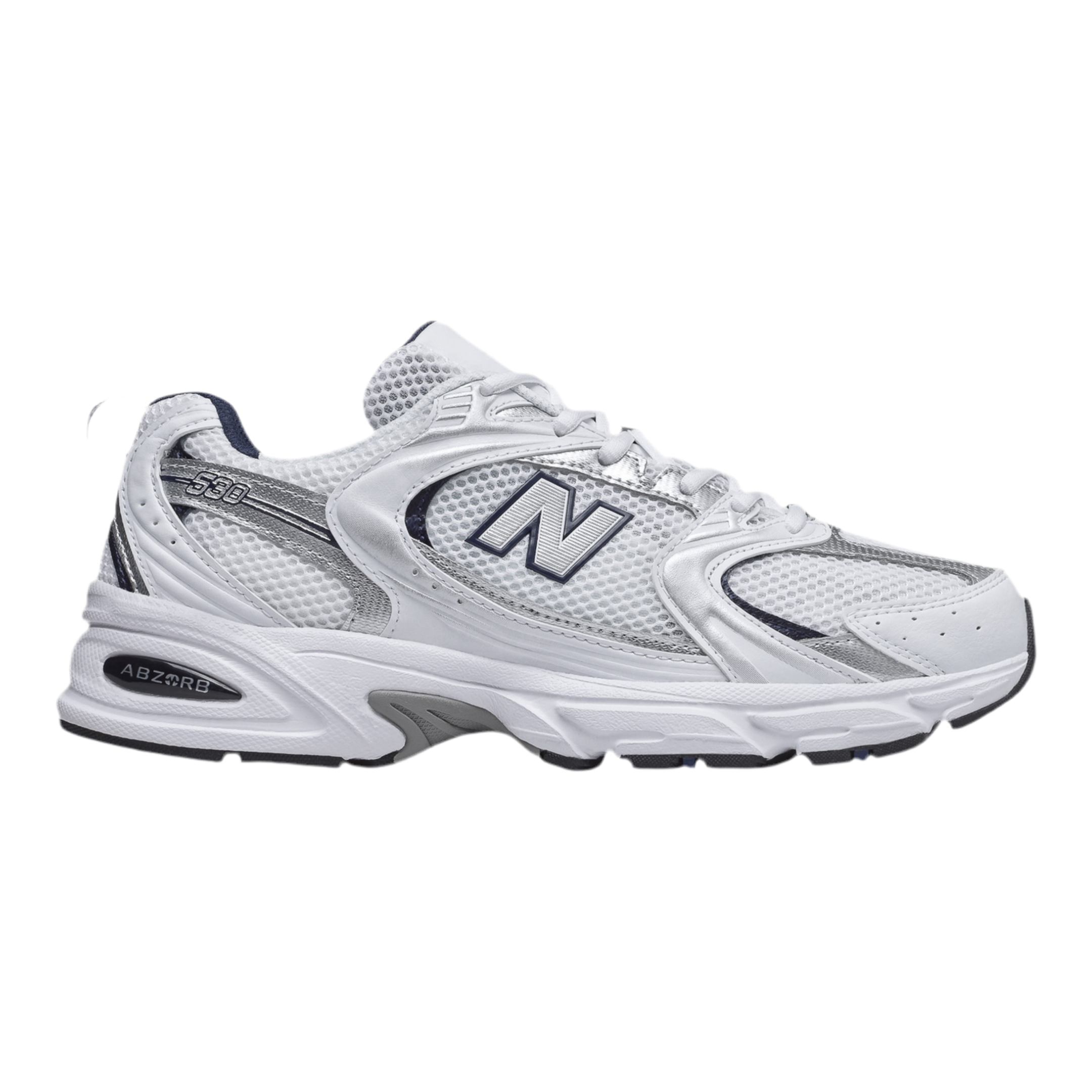 New Balance Women 530 Sneaker - White Indigo