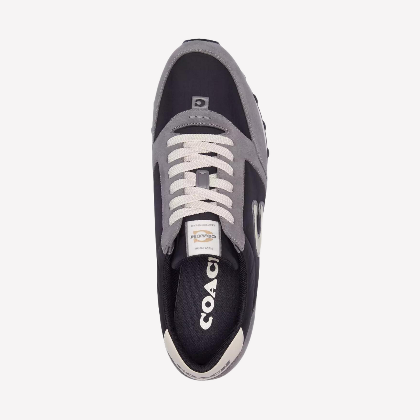 COACH Men's C Runner Sneaker - Black