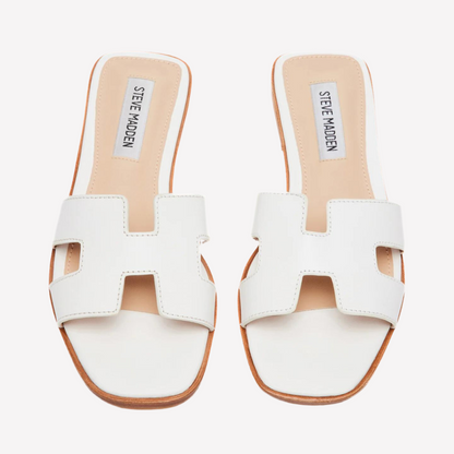 Steve Madden Women Hadyn Sandal - White