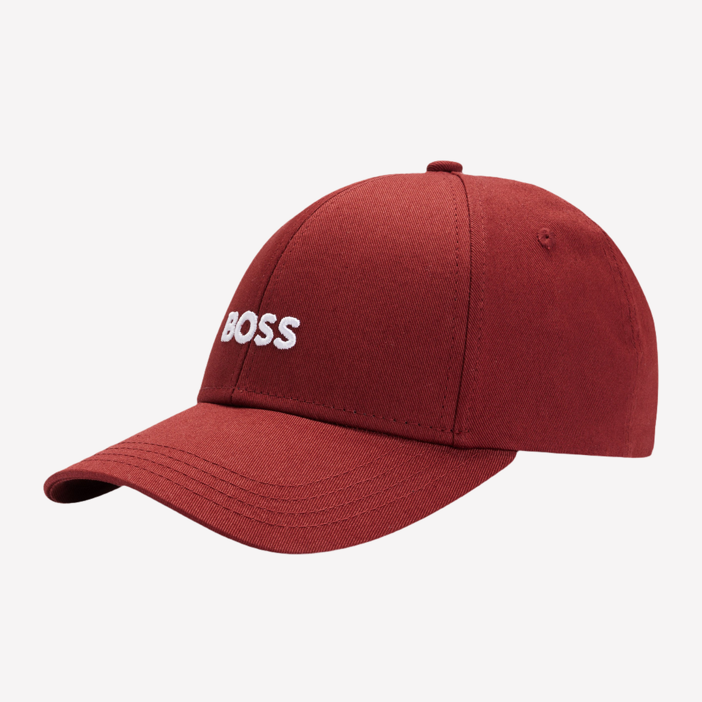 Hugo Boss Cotton Six-panel Logo Cap - Red