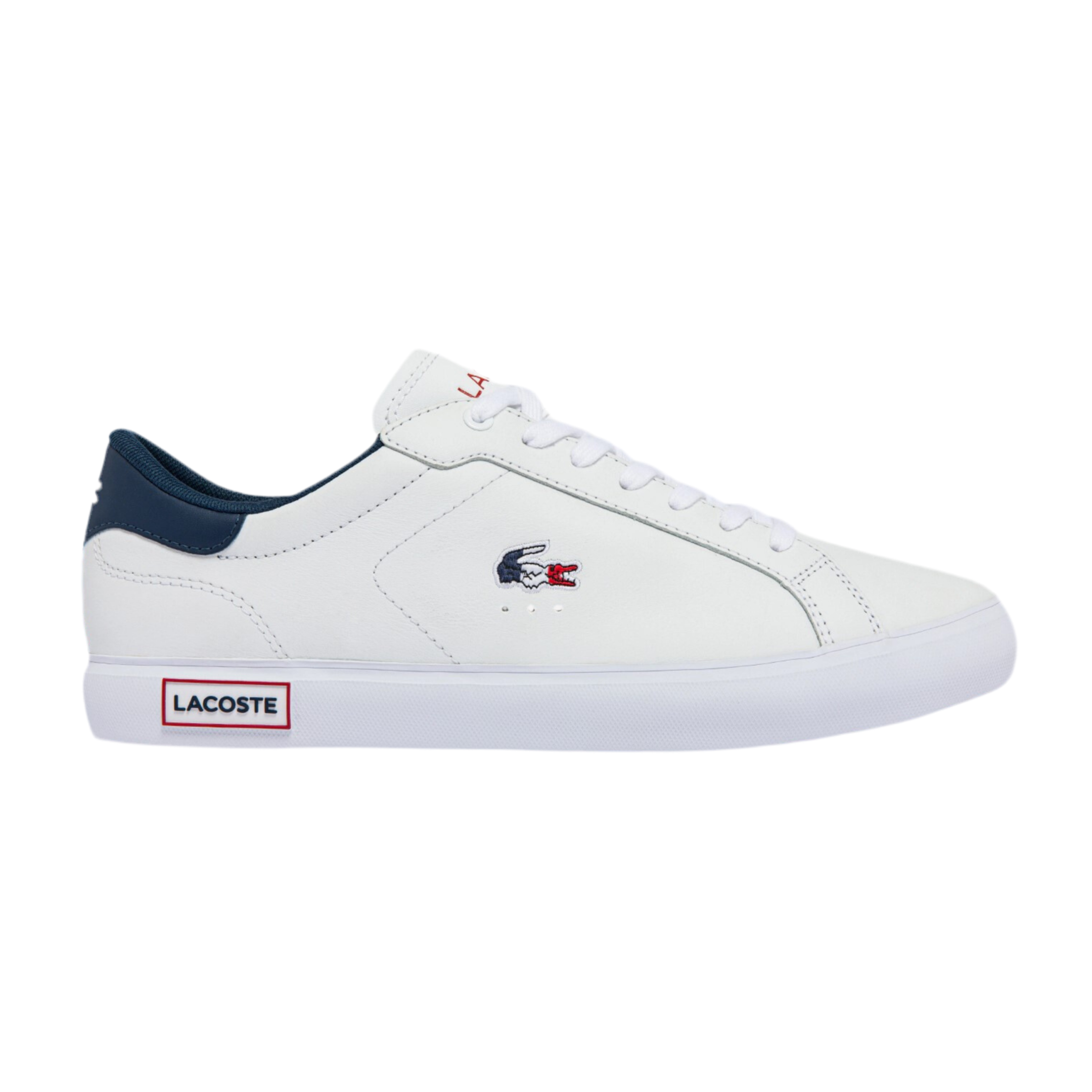 Lacoste Women Powercourt Leather - Blue Multi