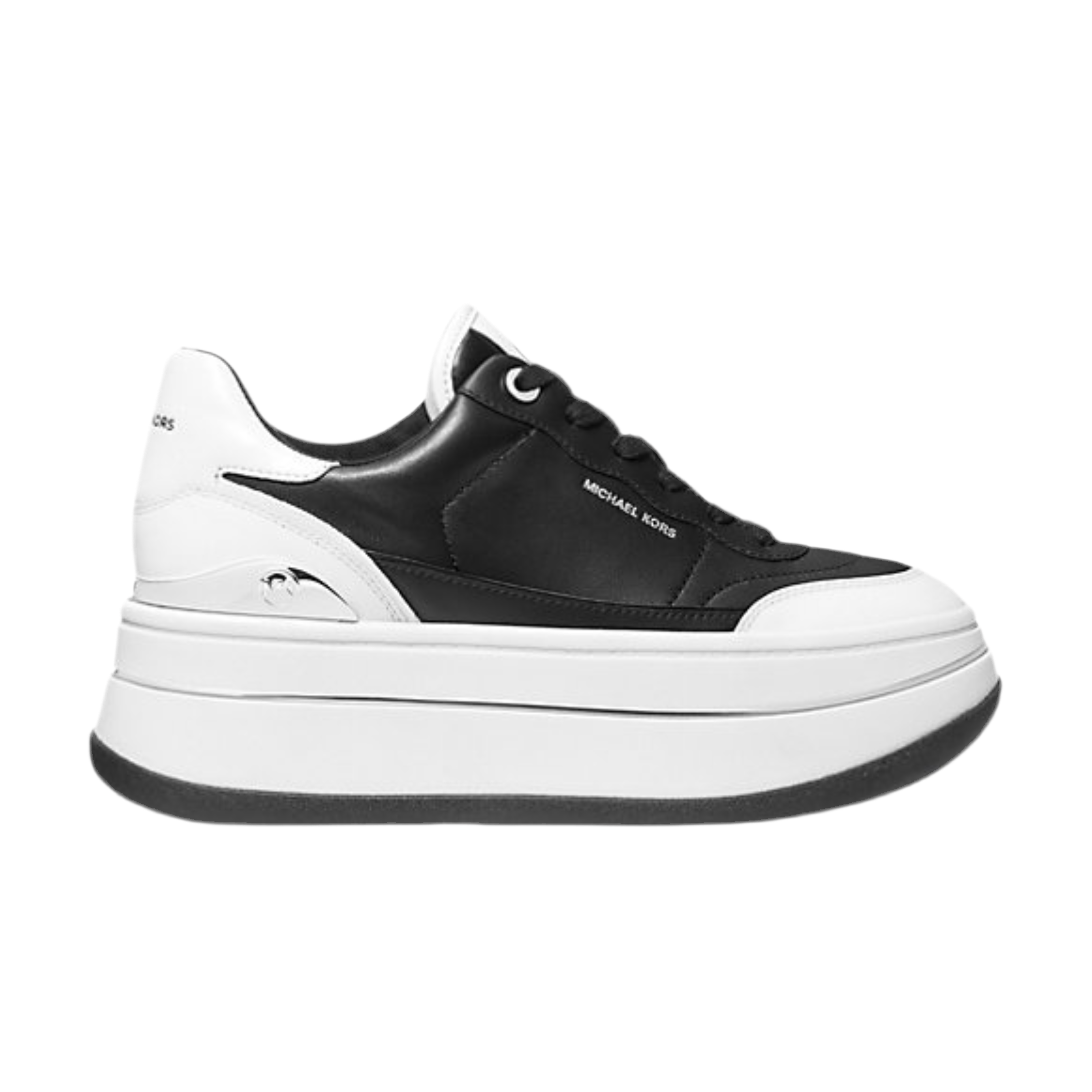 Michael Kors Women Hayes Platform Sneaker - Black/White
