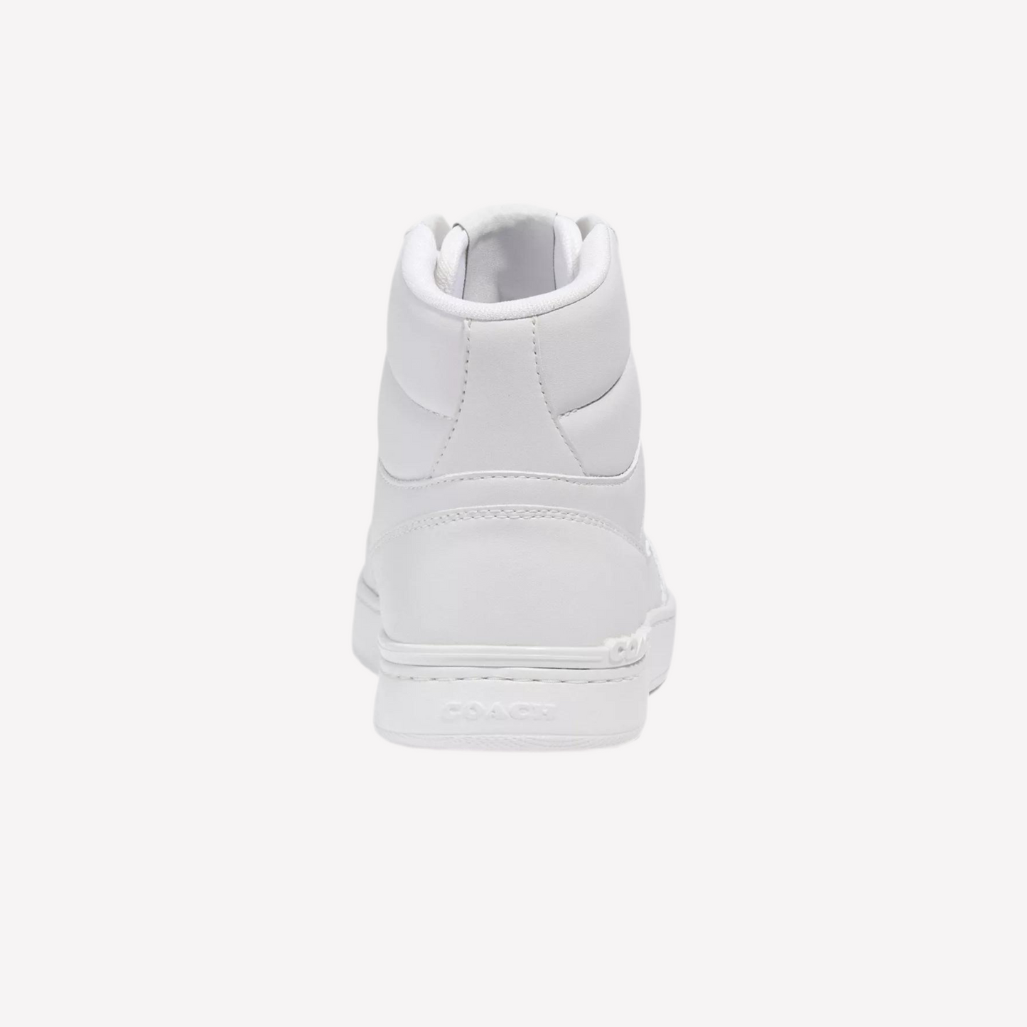 COACH Men's Clip Court High Top - Optic White