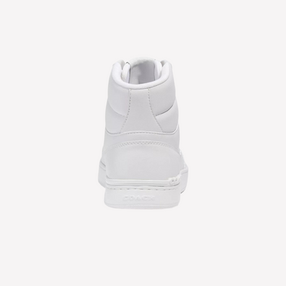 COACH Men's Clip Court High Top - Optic White