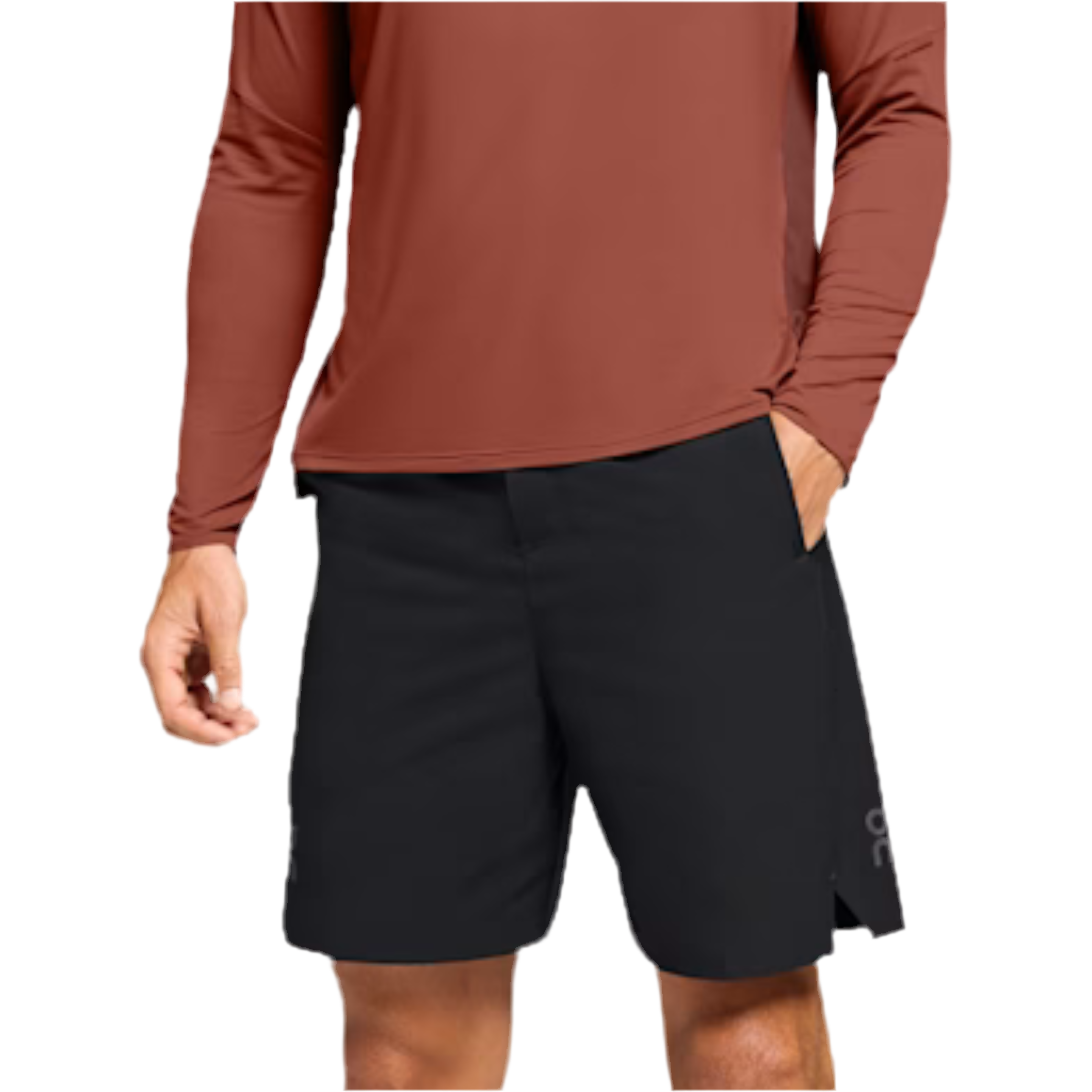 ON Men Performance Hybrid Short - Black