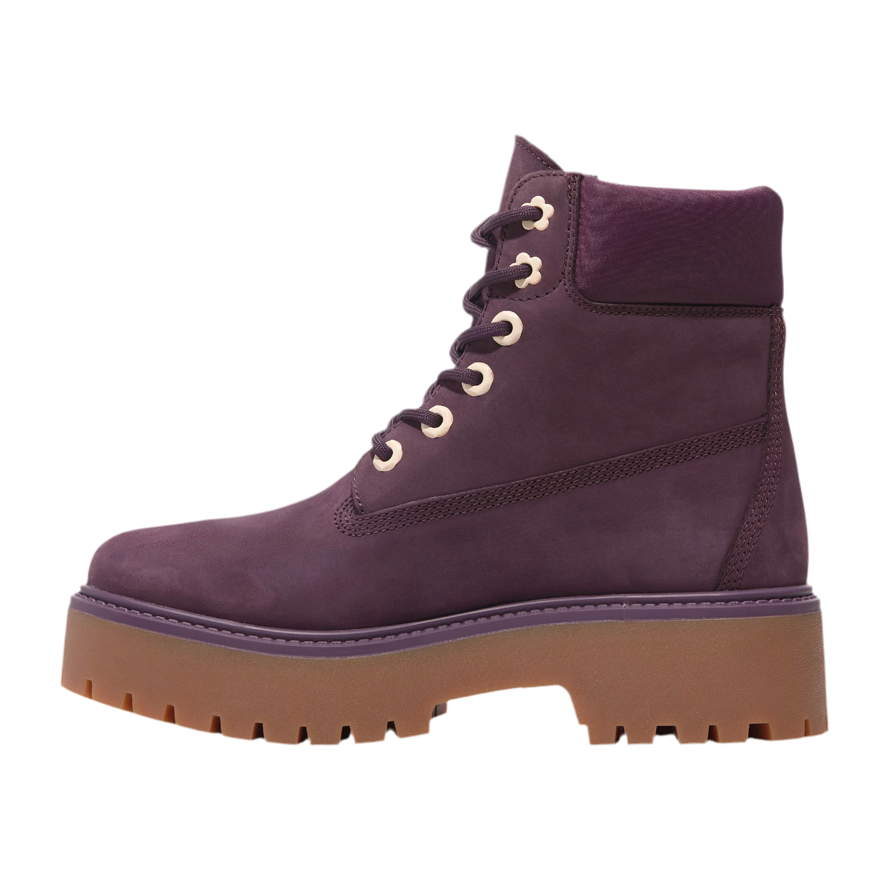 Timberland Women Stone Street Waterproof Platform - Dark Purple