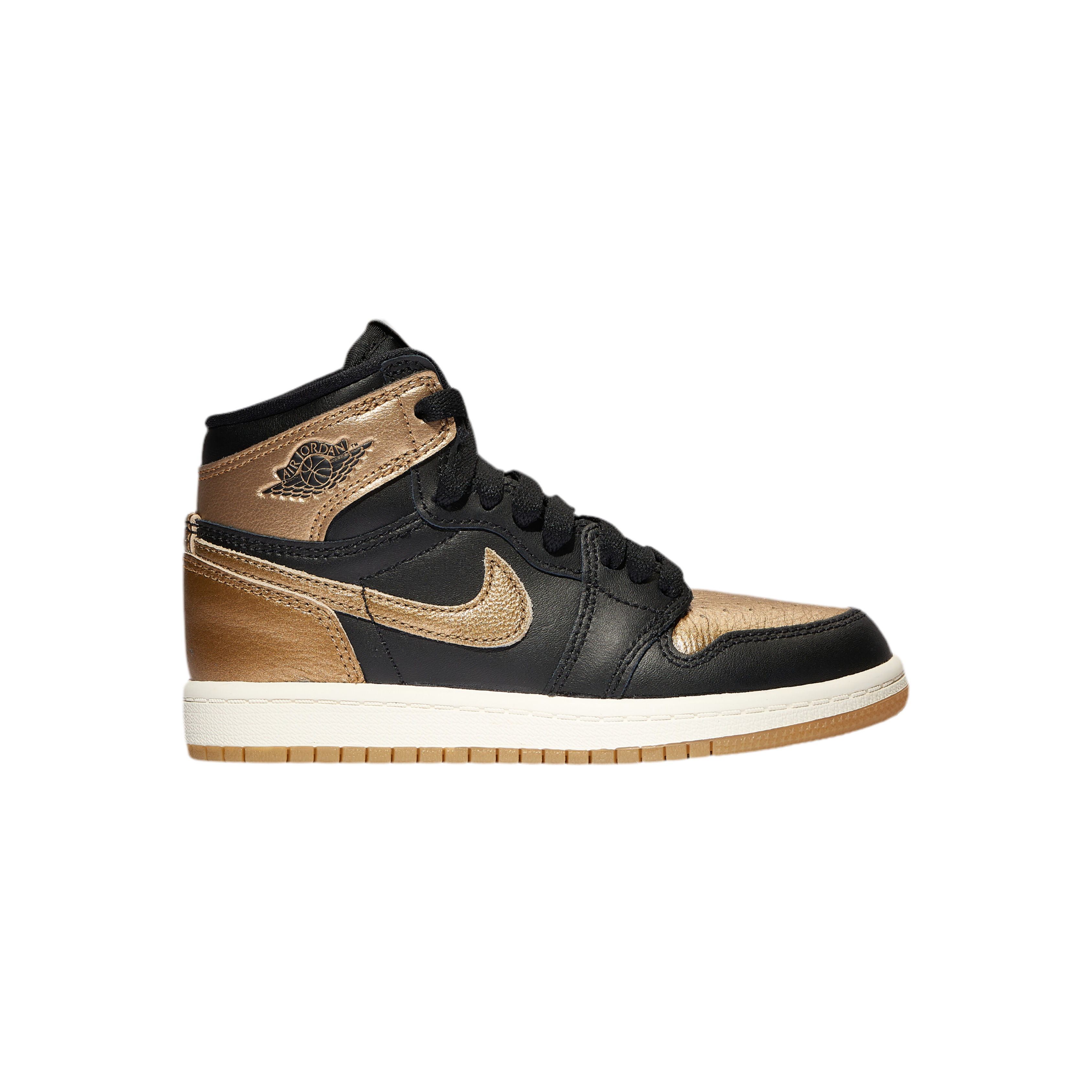 Nike Kids Jordan Retro 1 High OG  - Black Gold