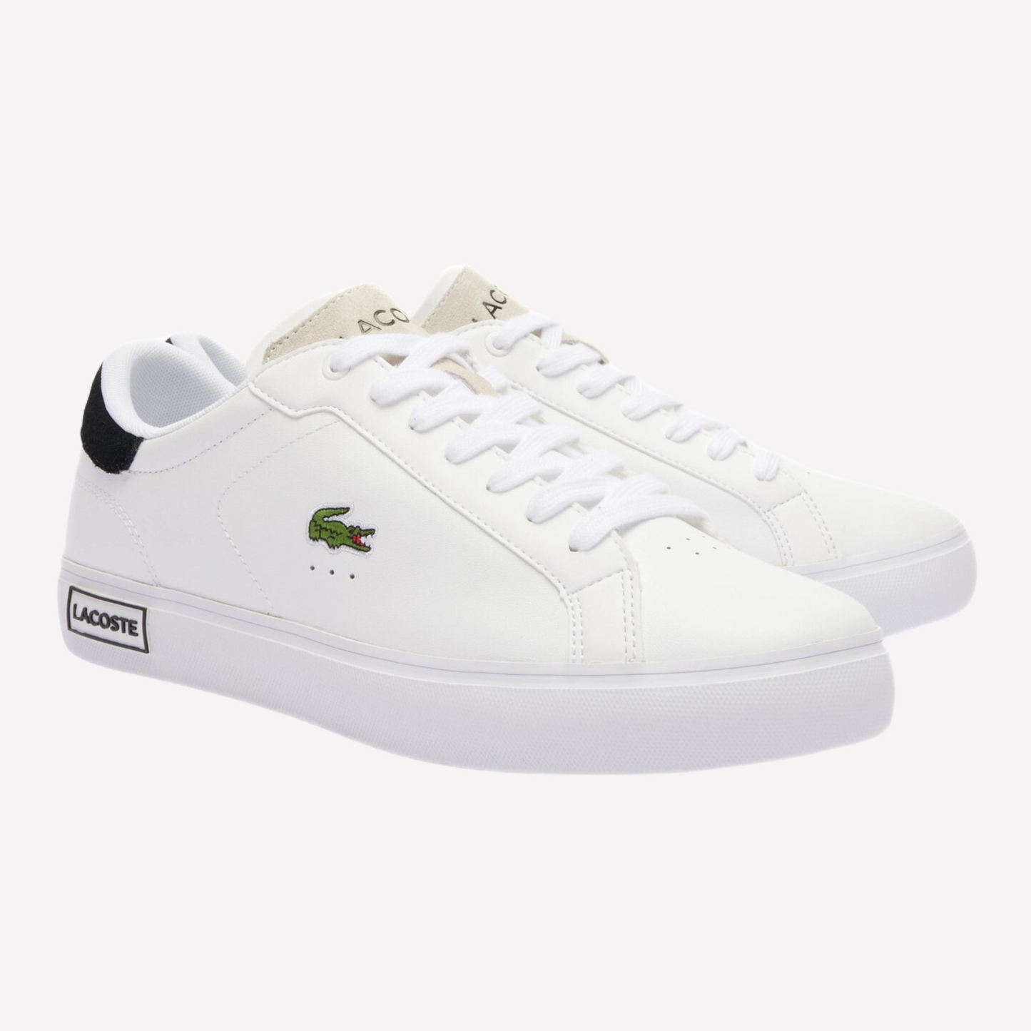 Lacoste Men Powercourt Leather - White