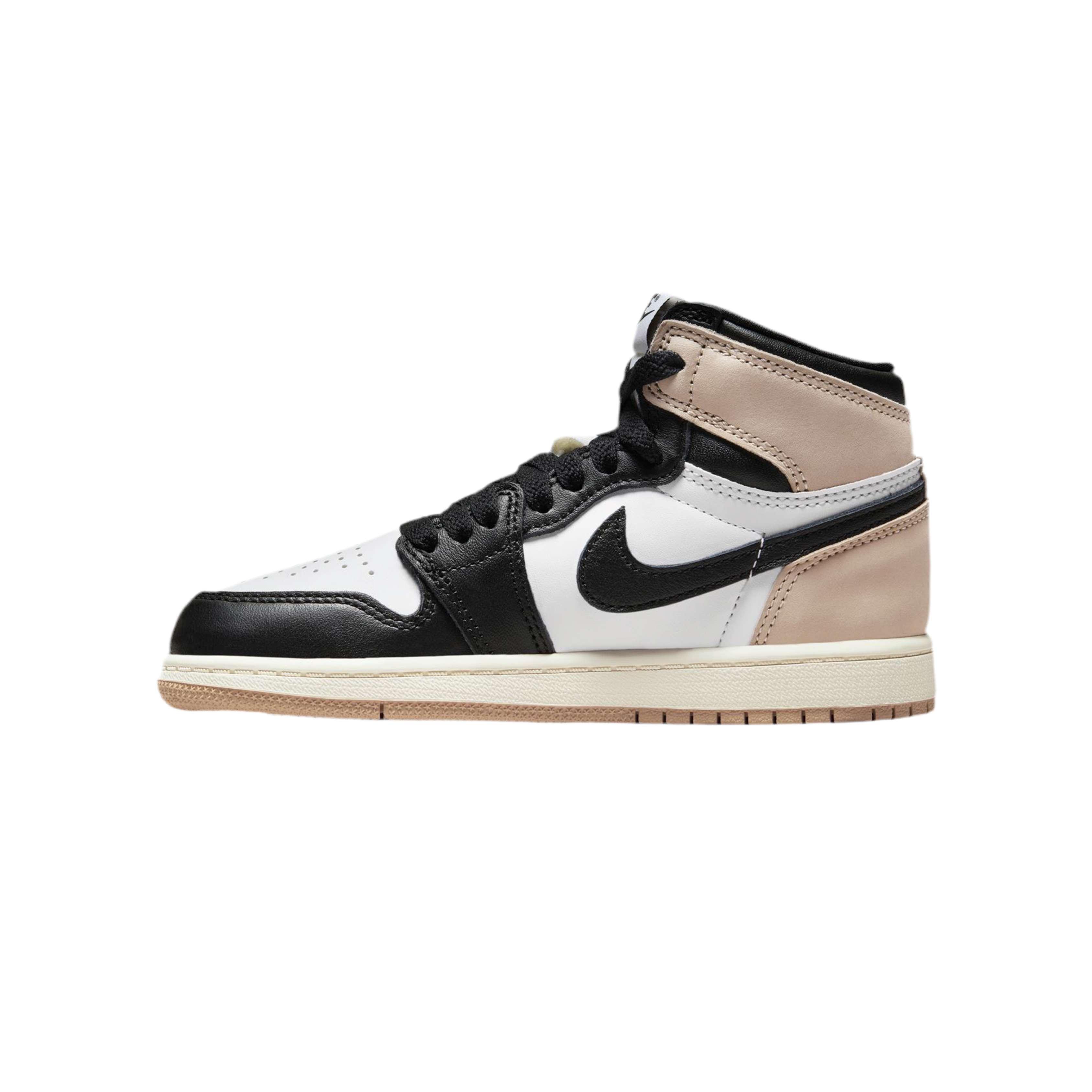 Nike Kids Jordan Retro 1 High OG  - Black/Legend Brown/White