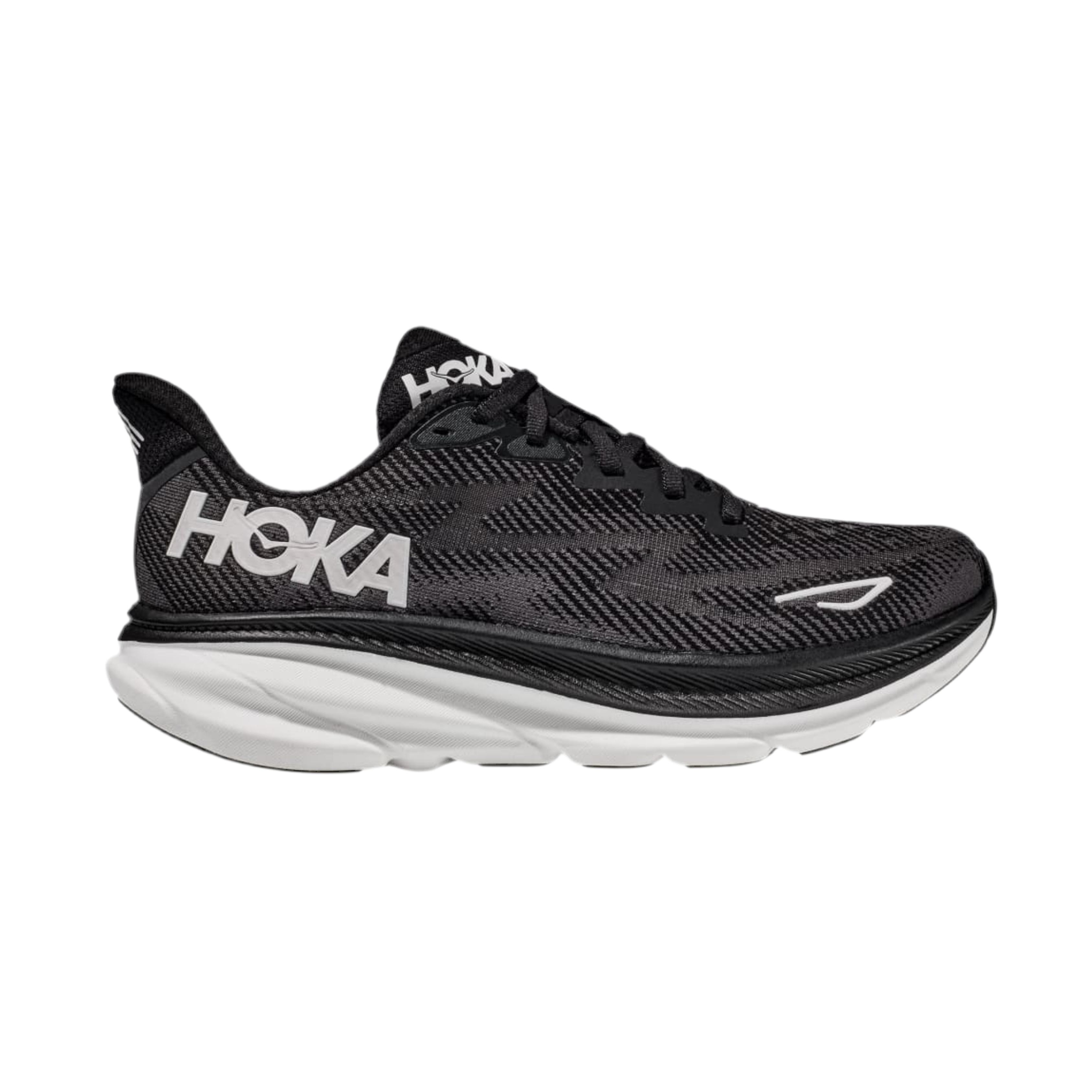 Hoka Women Clifton 9 - Black White