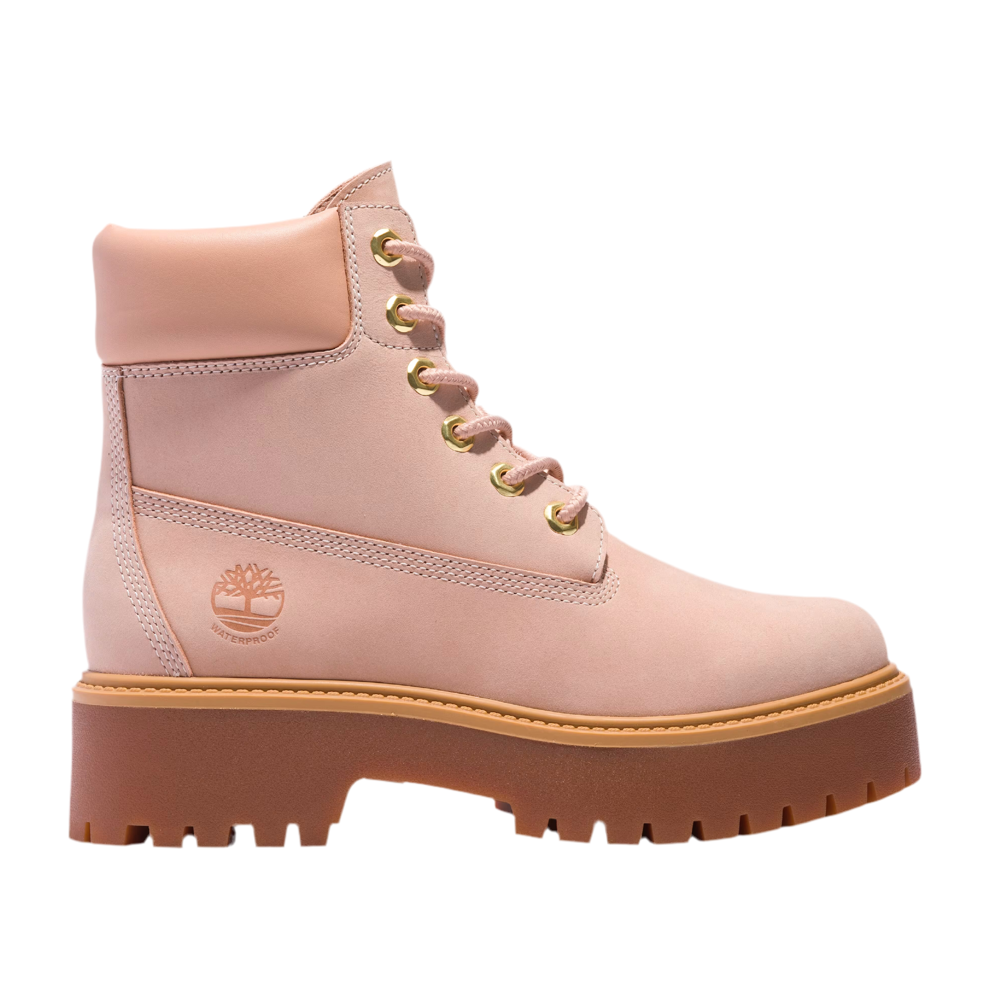 Timberland Women Stone Street Waterproof Platform - Tan