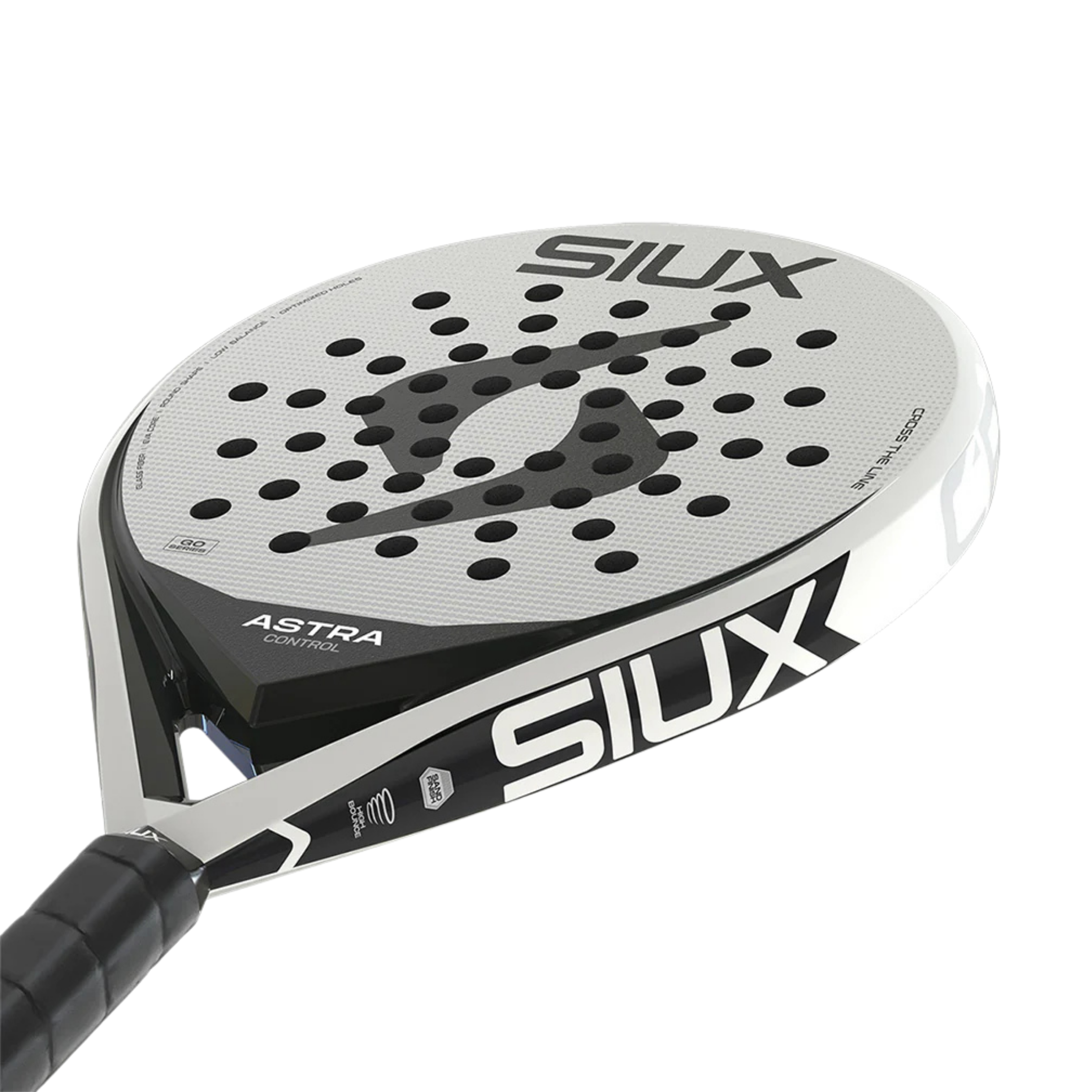 Siux Astra Ctrl 2026 Padel Racket - White Black