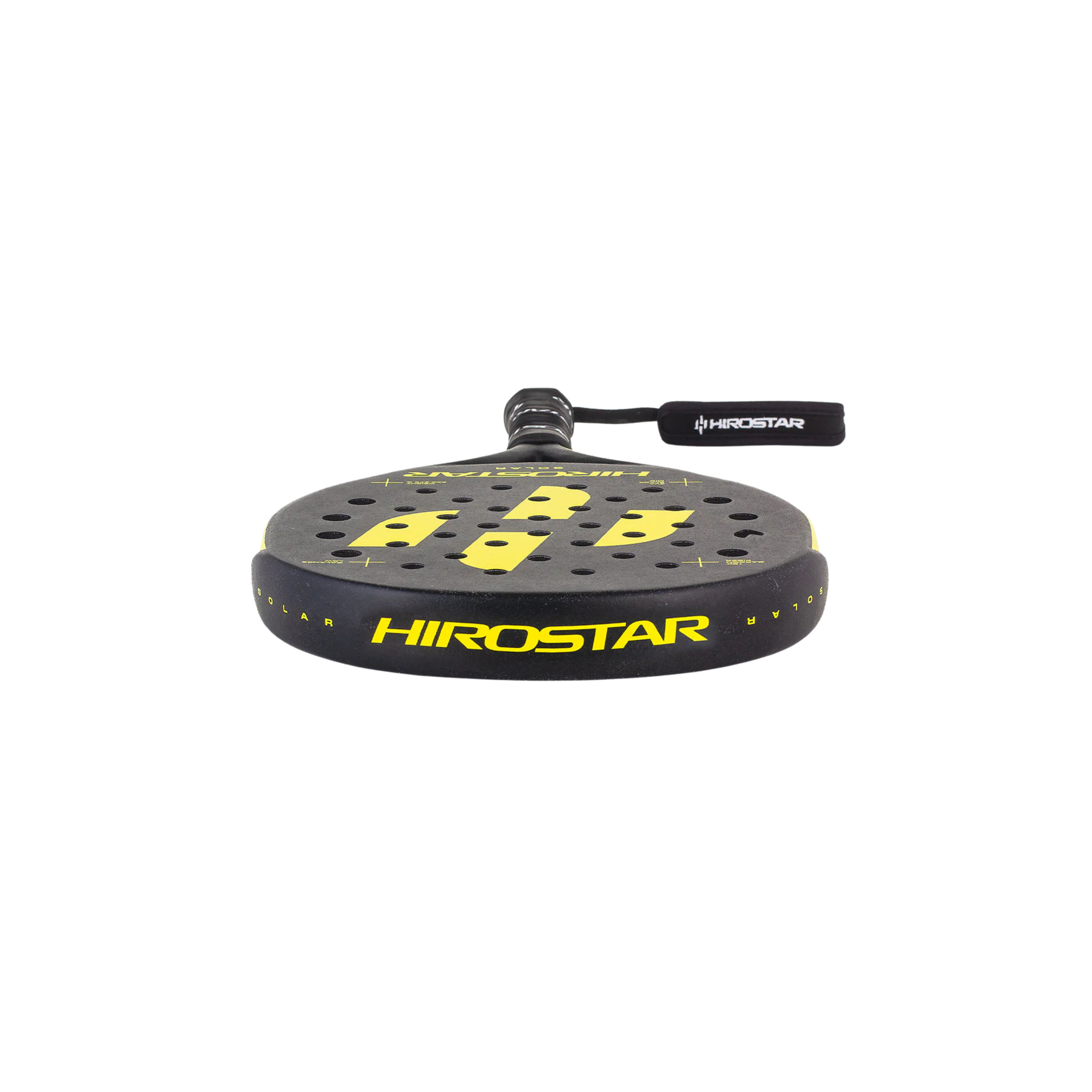 Hirostar Solar 2024 Padel Racket - Black Yellow