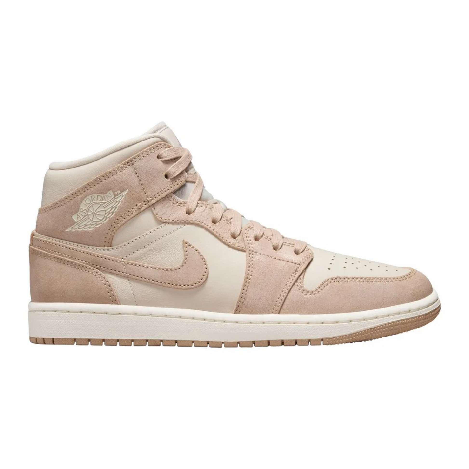 Nike Women s Jordan AJ 1 Mid SE Legend Light Brown MR Shoes