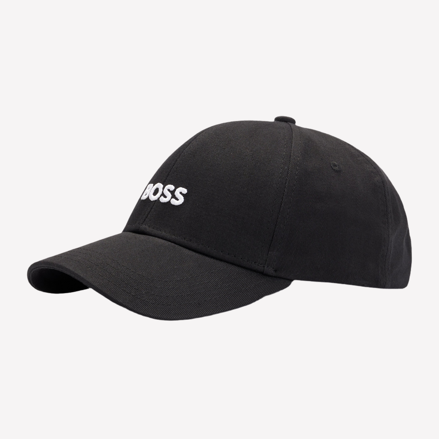 Hugo Boss Cotton Six-panel Logo Cap - Black