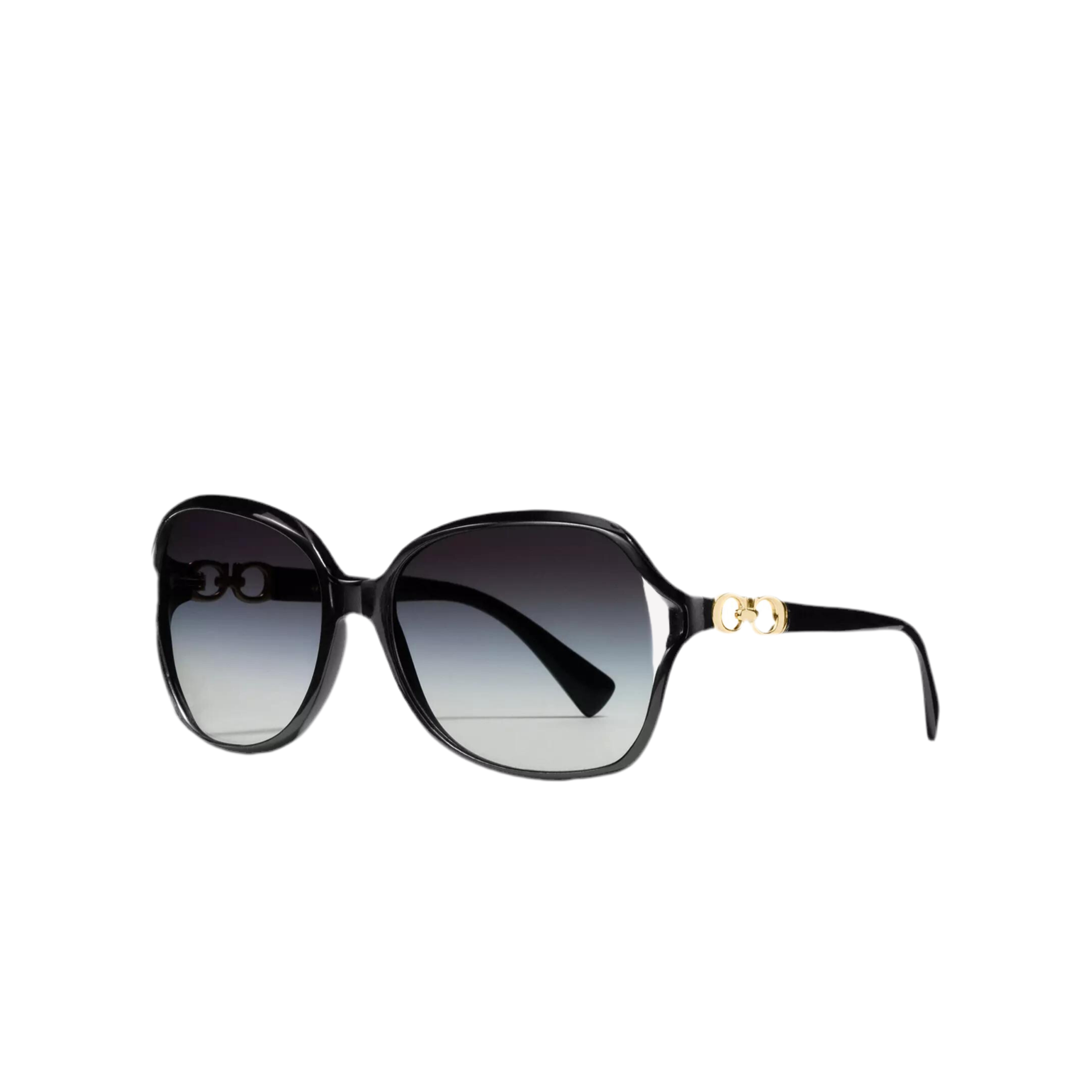 Coach Women Kissing C Sunglasses -  Black