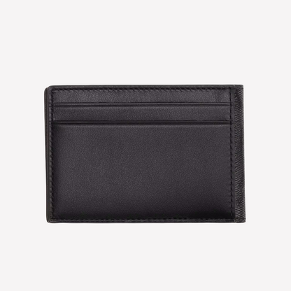 COACH Compact Bifold Wallet in Canvas - Black