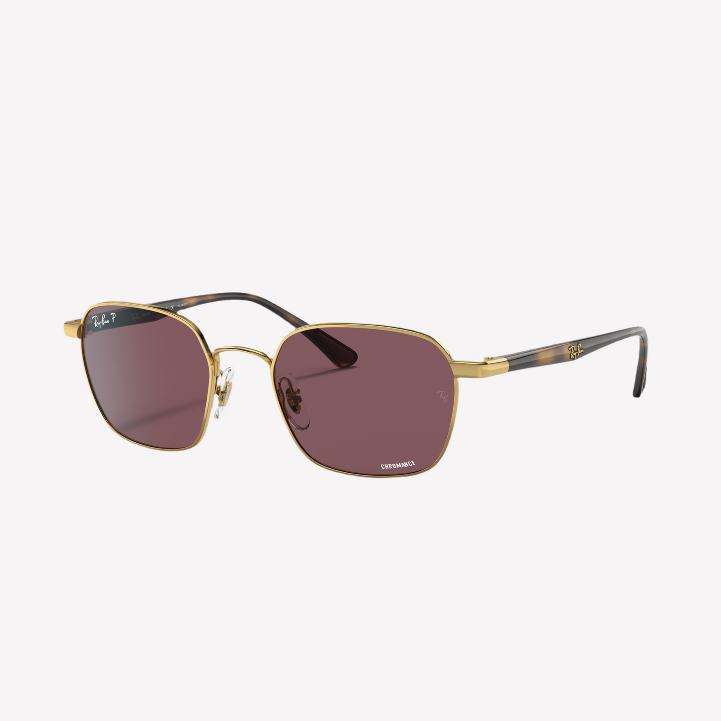 Ray-Ban Men Rb3664ch Chromance Sunglasses - Chromance Gold