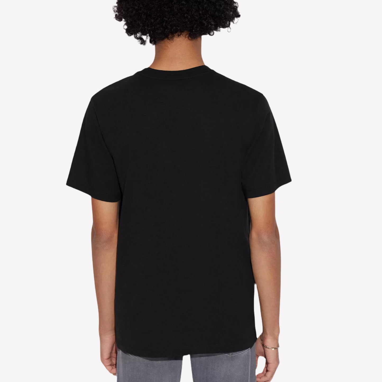 COACH Men Essential T Shirt In Organic Cotton - Black