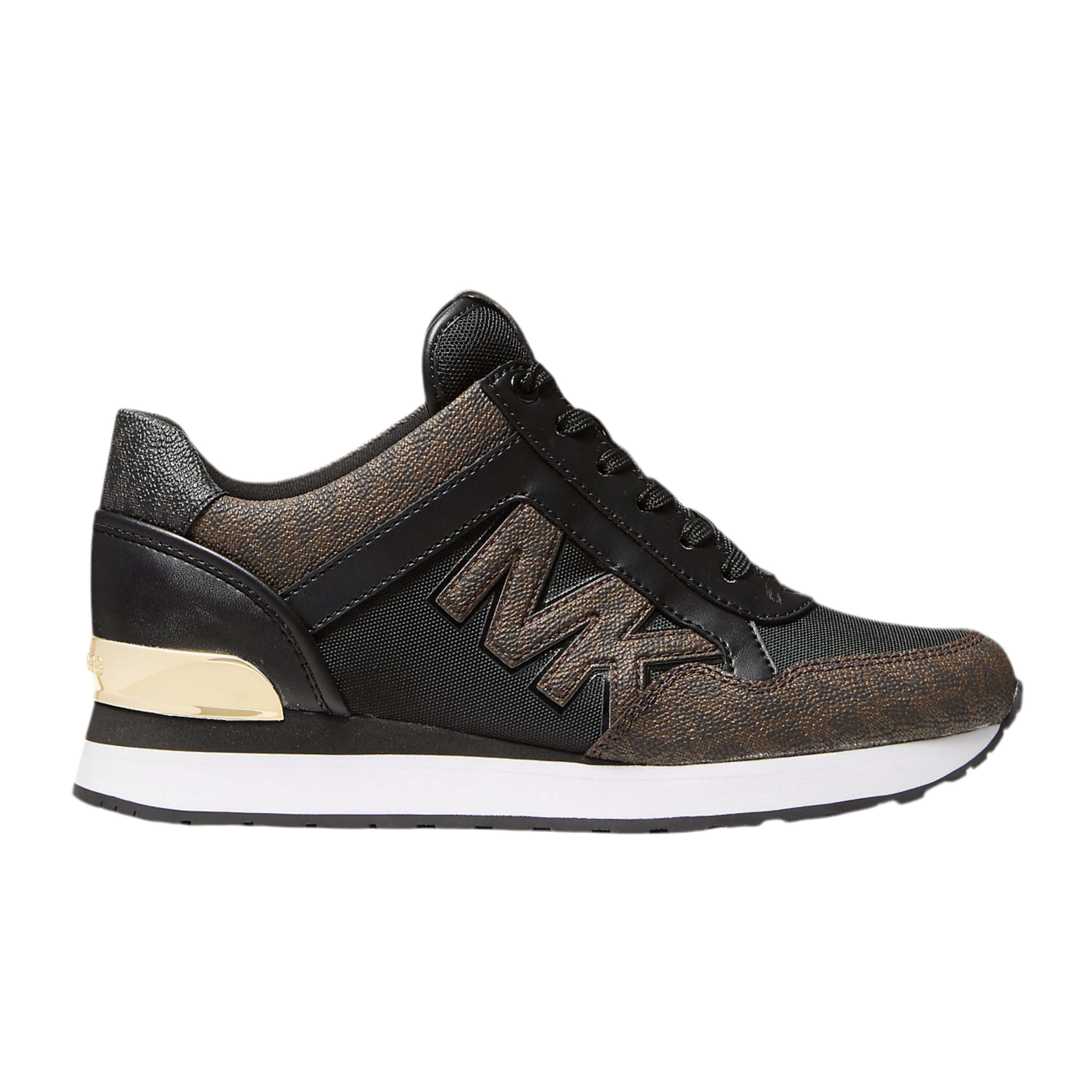 Michael Kors Women Maddy Logo Trainer - Brown Black