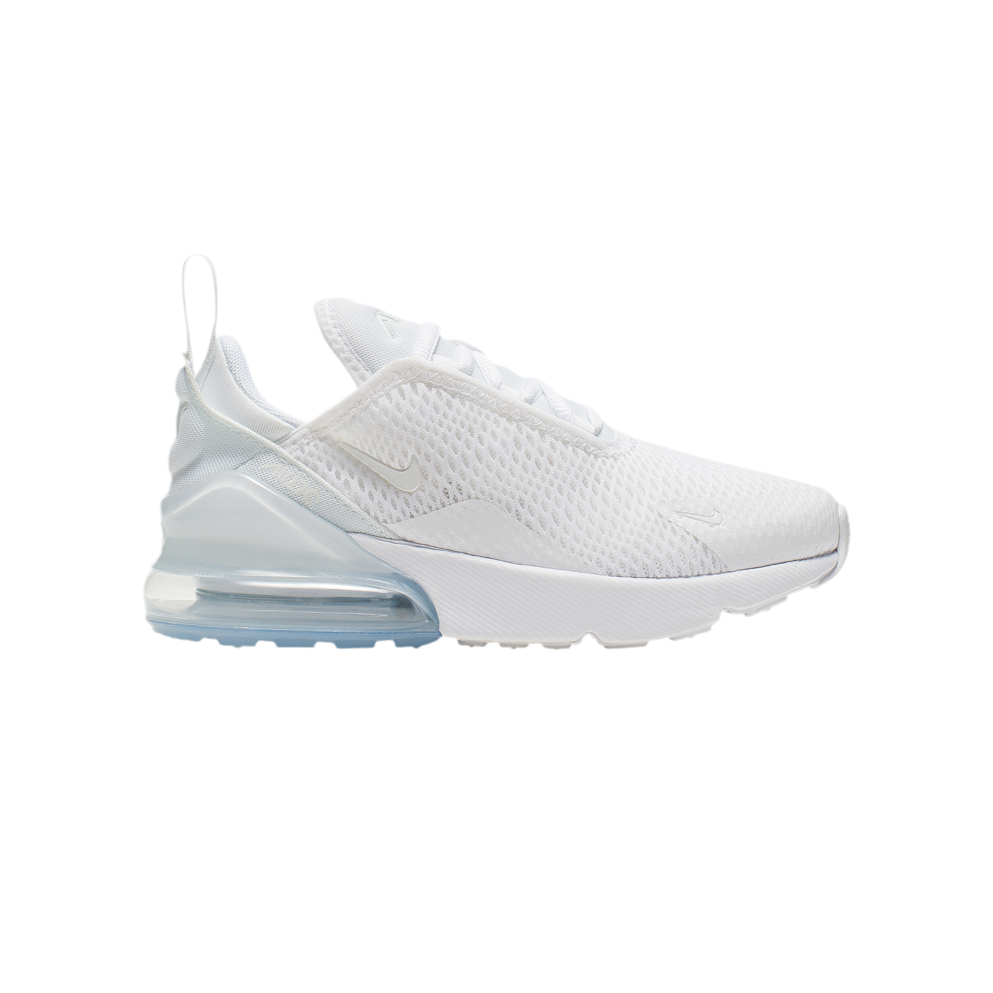 Nike Kids Air Max 270 - White Metallic Silver
