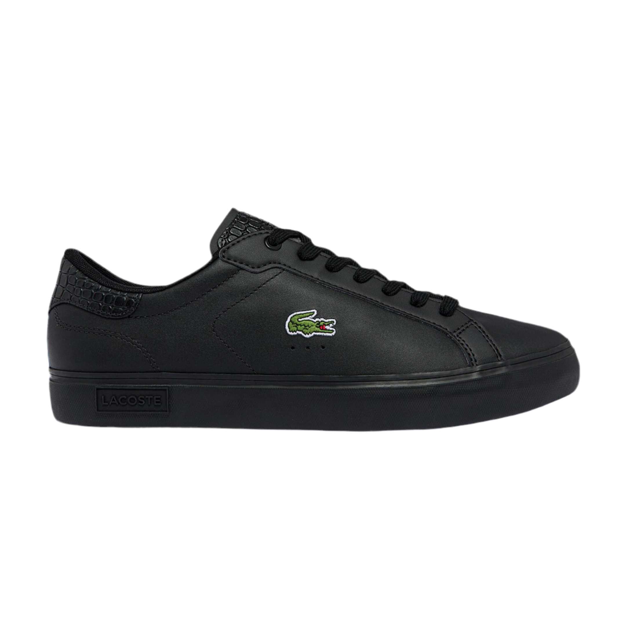 Lacoste Men Powercourt Leather - Black