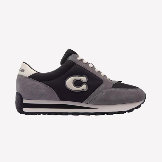 COACH Men's C Runner Sneaker - Black