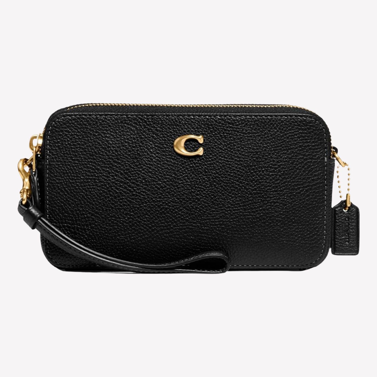 COACH Kira Leather Crossbody - Black