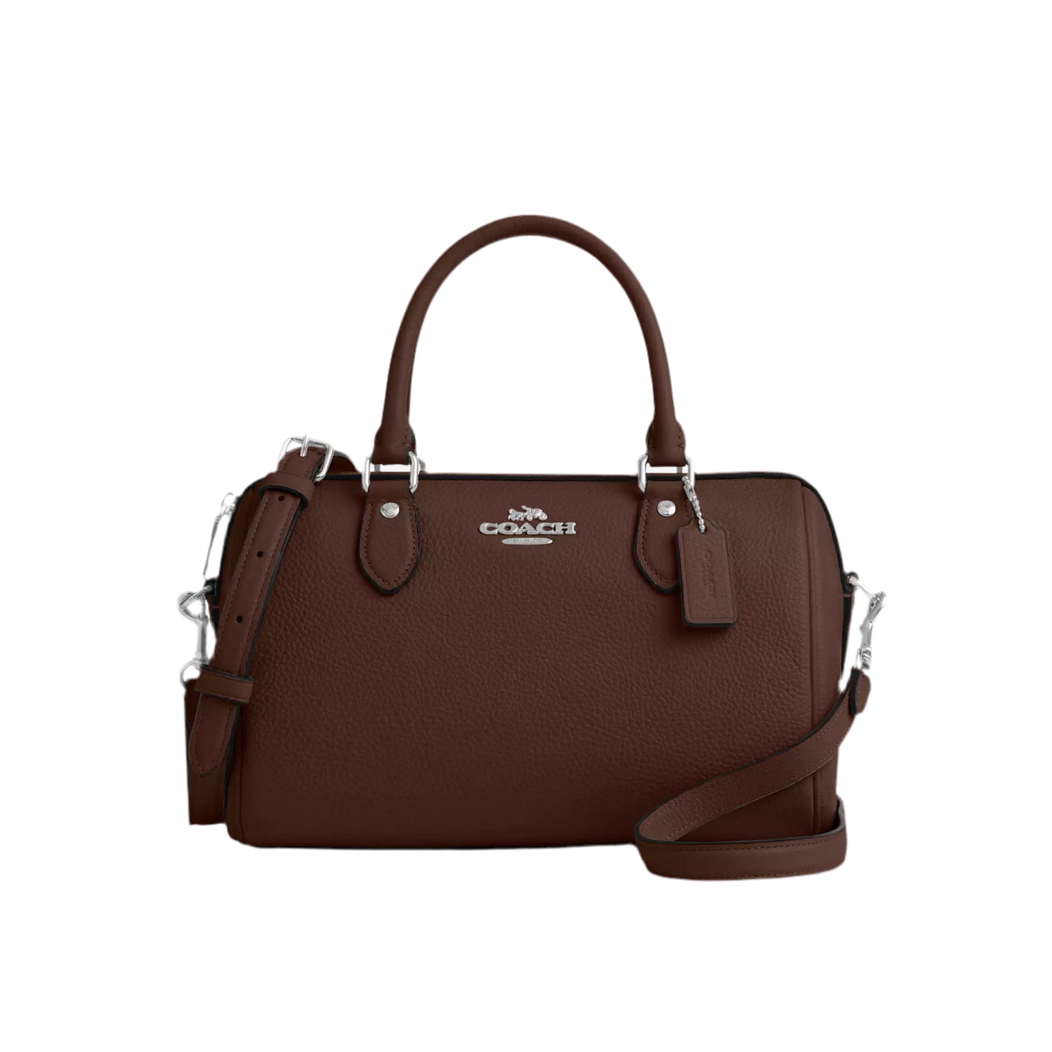 COACH Rowan Satchel Bag - Maple