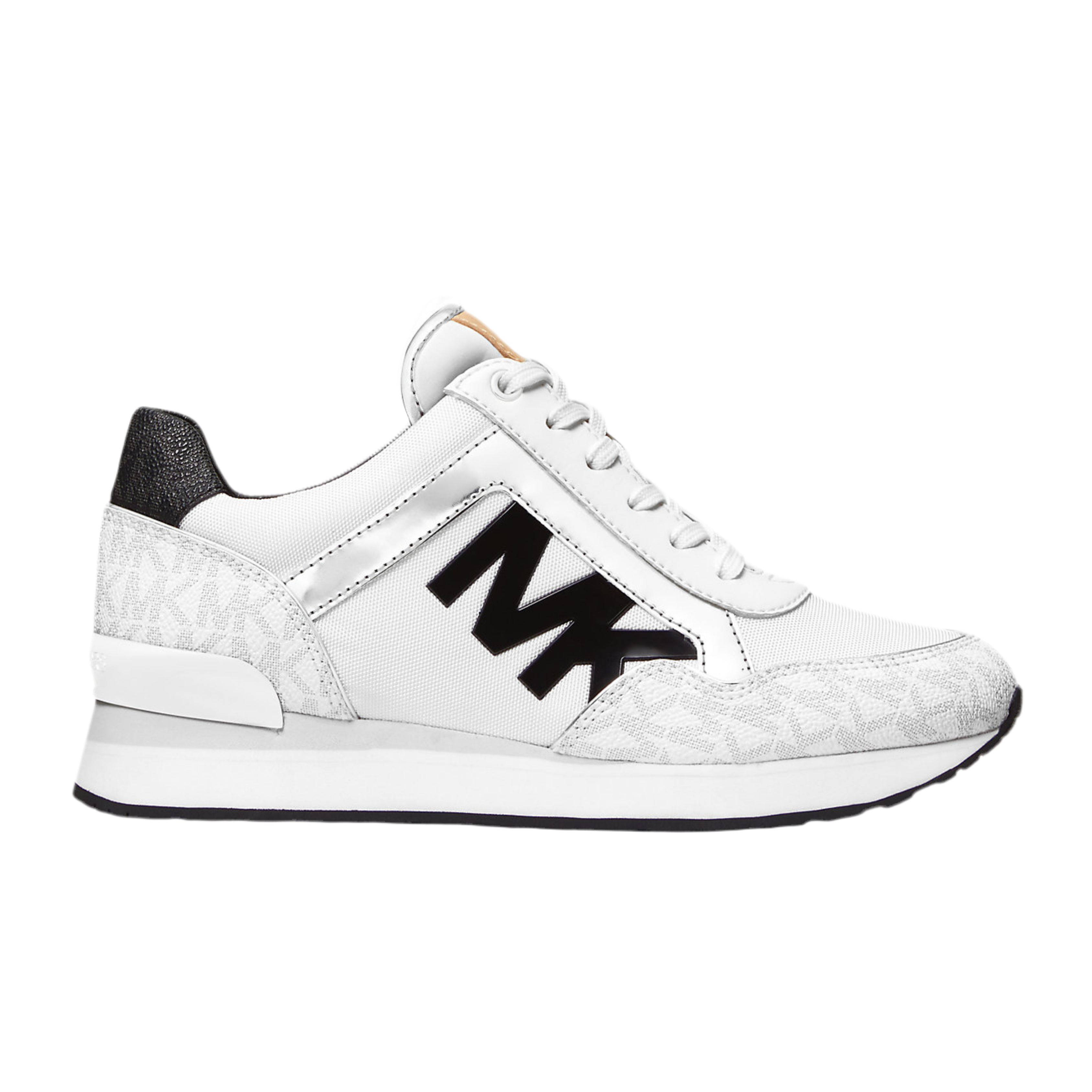 Michael Kors Women Maddy Logo Trainer - Bright White
