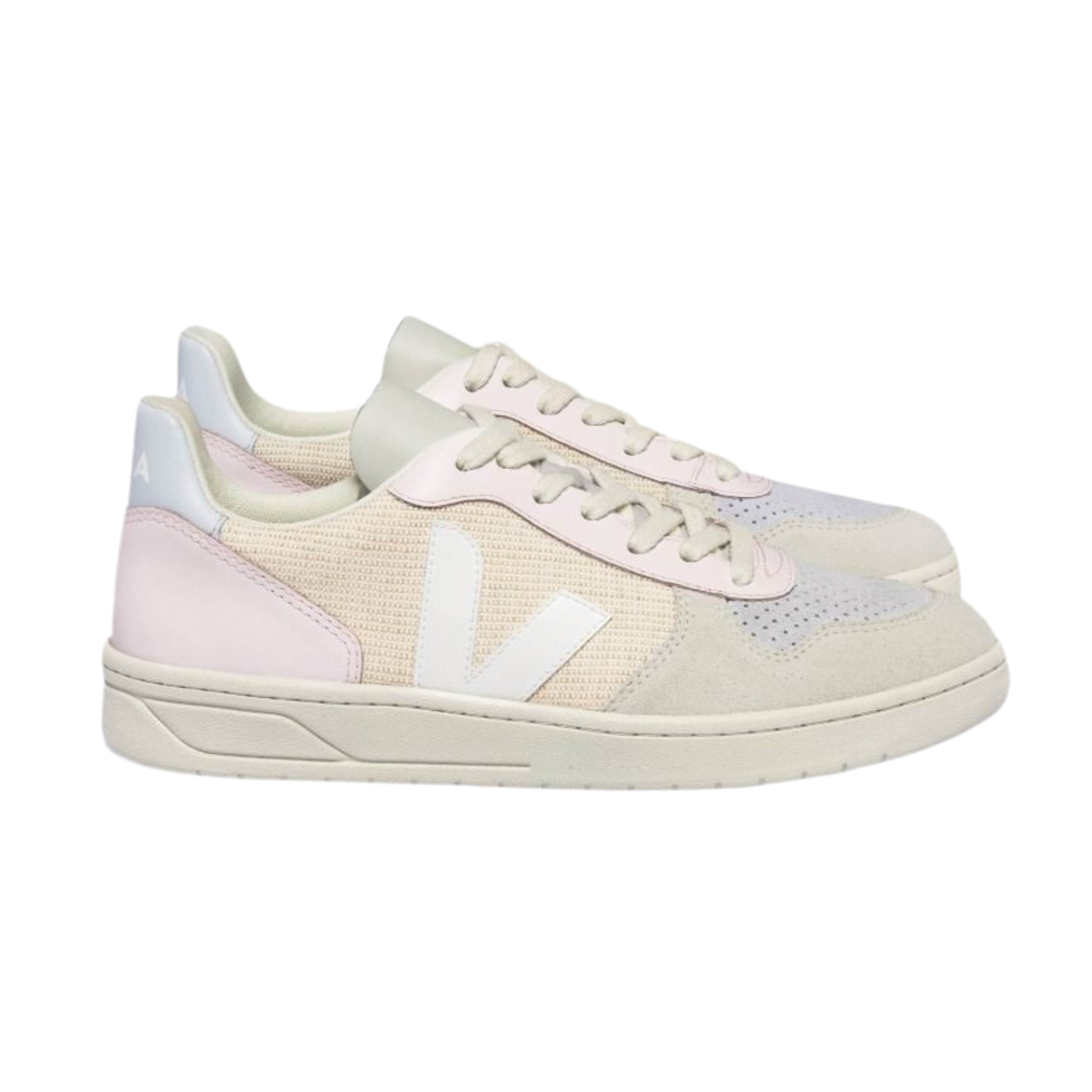 Veja Women V-10 - Jute White Multico