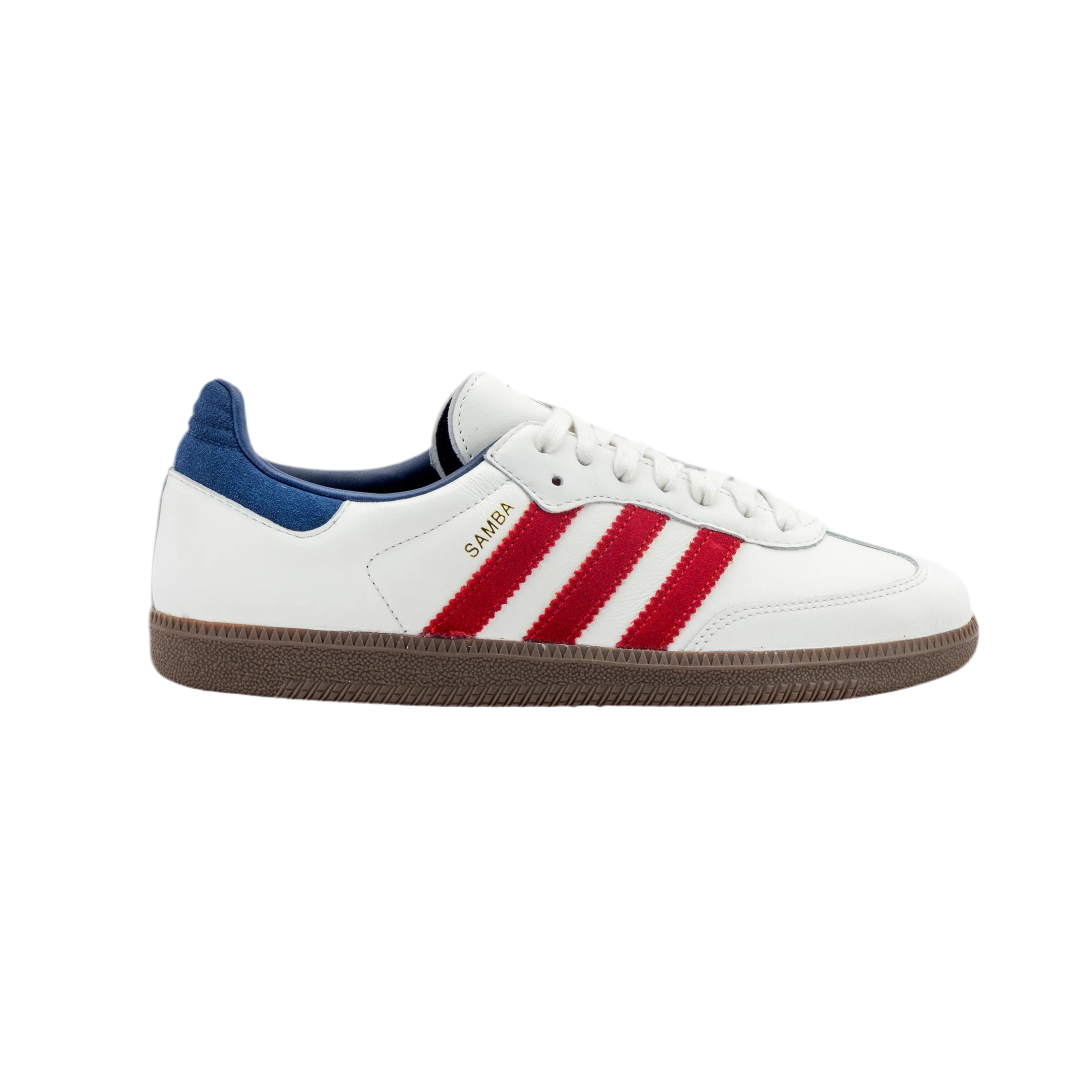 Adidas Men Samba OG - White/Red/Blue
