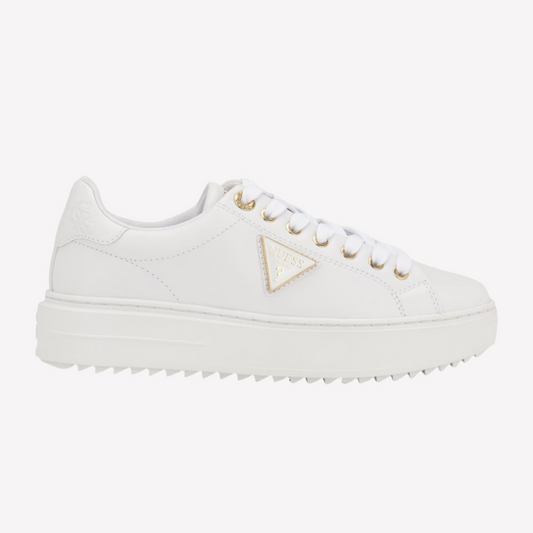 Guess Women Denesa Low-Top Sneaker - White