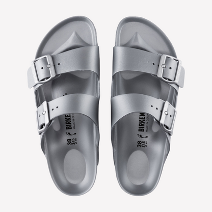 Birkenstock Unisex Arizona Essentials EVA - Silver