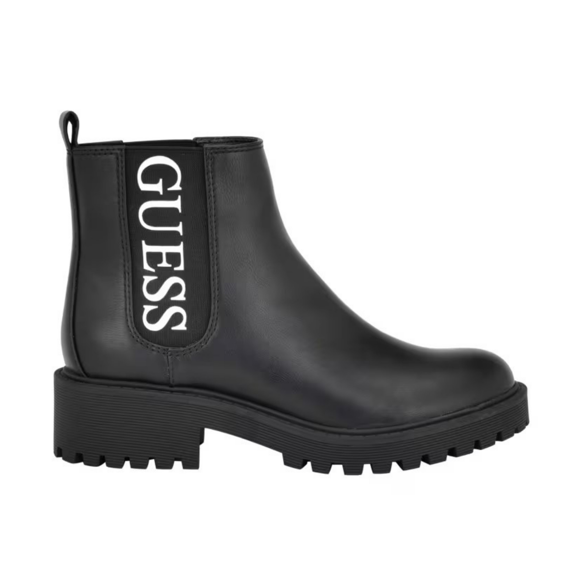 Guess Women Skylena Chelsea Boots Black MR Shoes Accessories