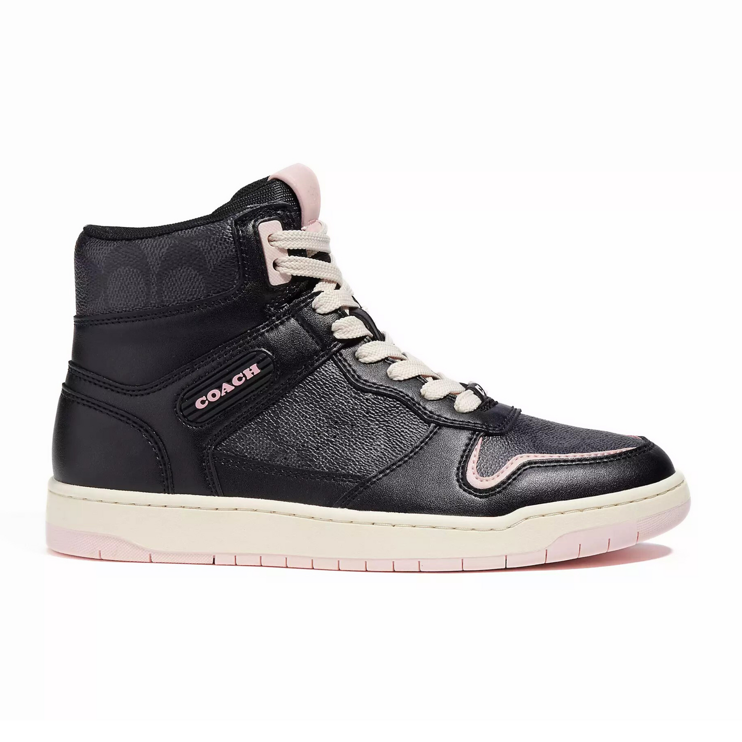 Coach high top sneakers on sale black