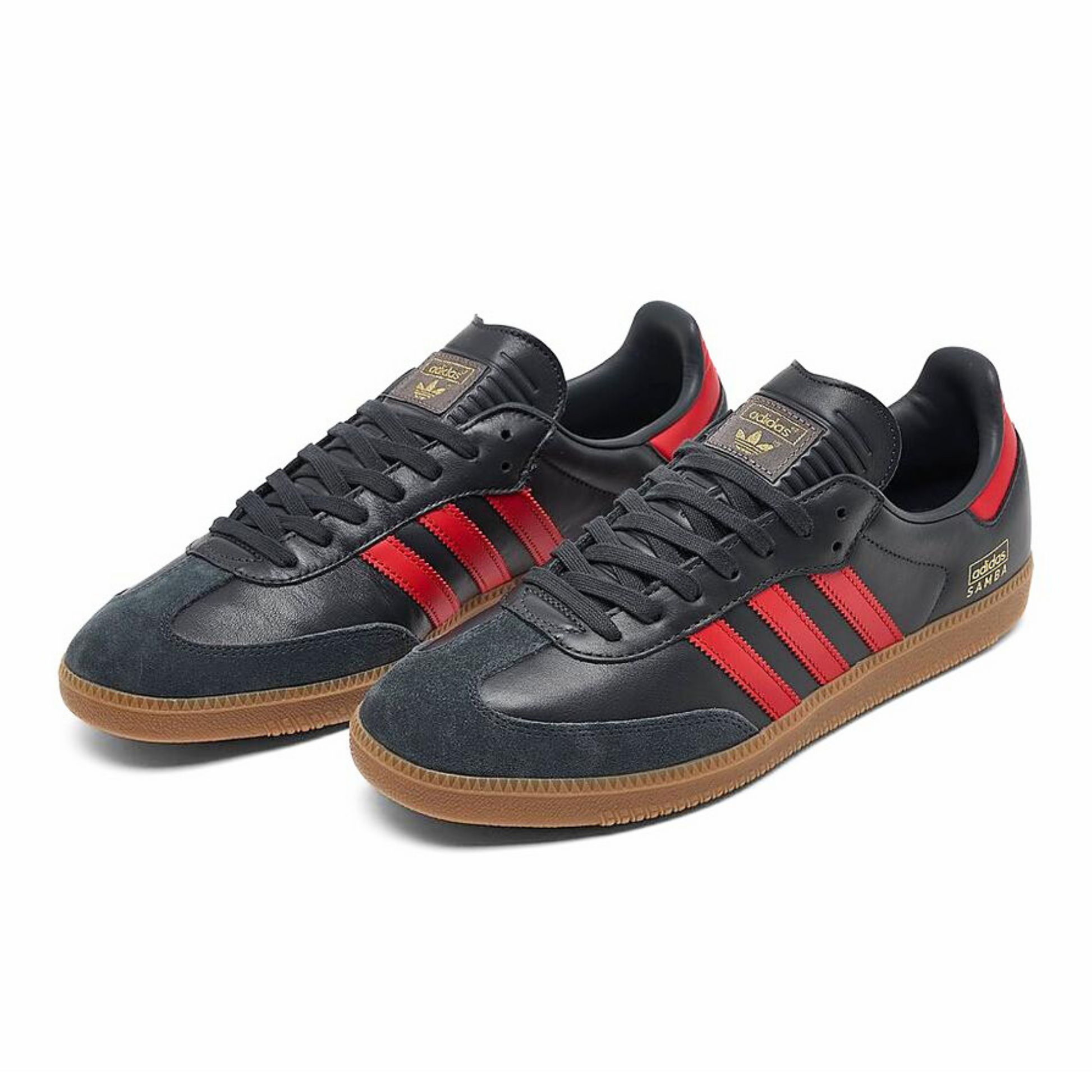 Adidas Men Samba OG Carbon Scarlet MR Shoes Accessories