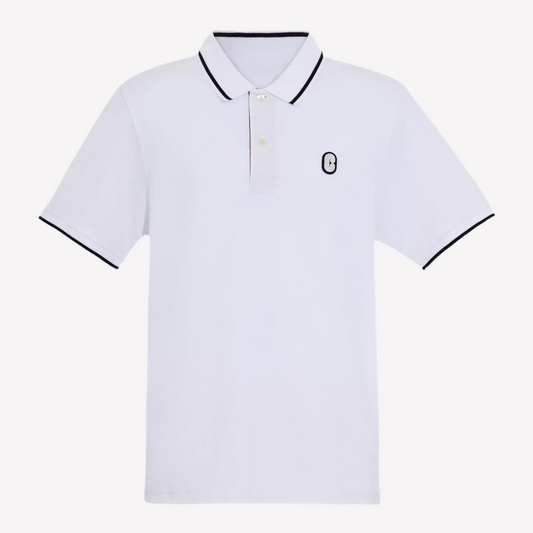 COACH Men Signature Polo - Bright White