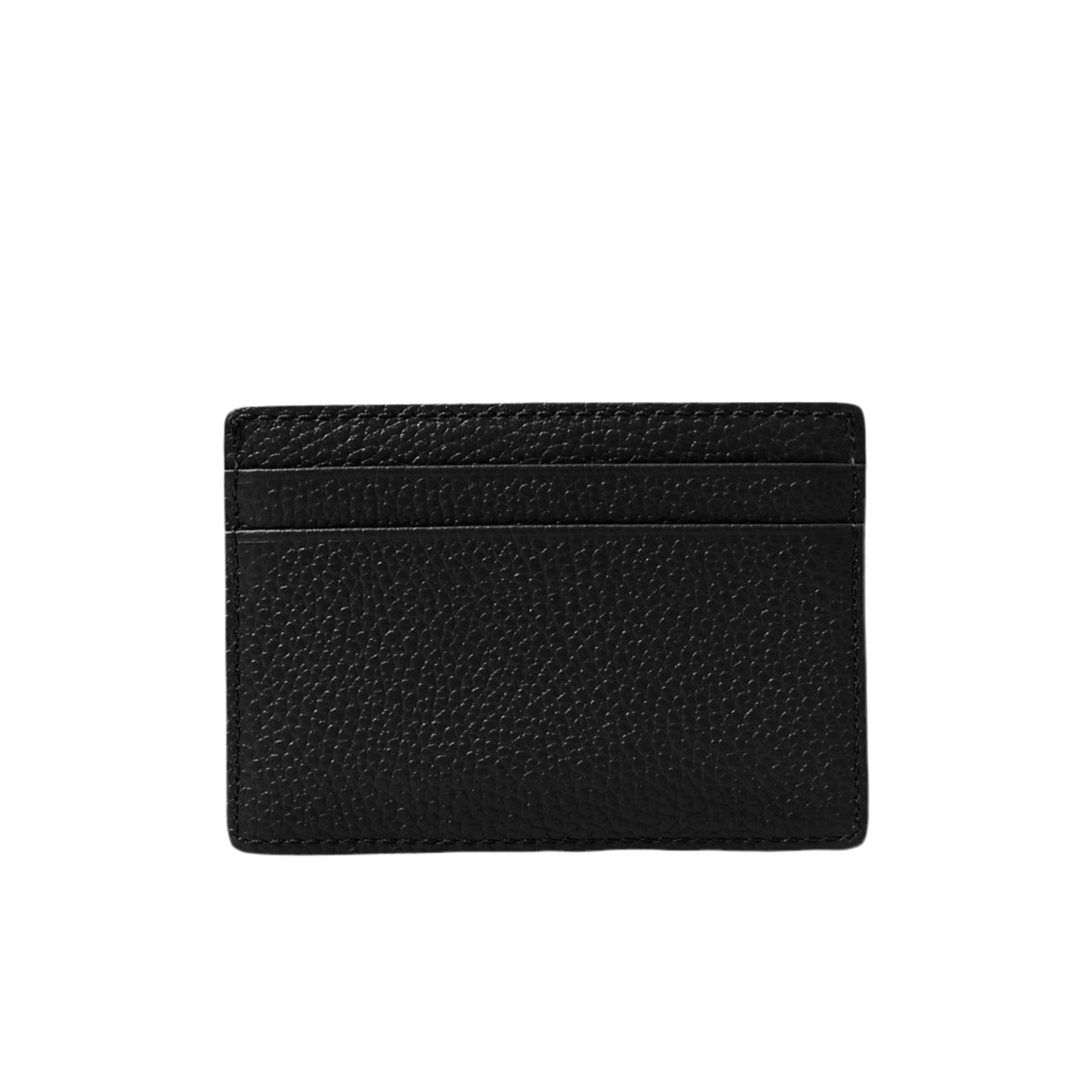 Michael Kors Pebbled Leather Card Case - Black