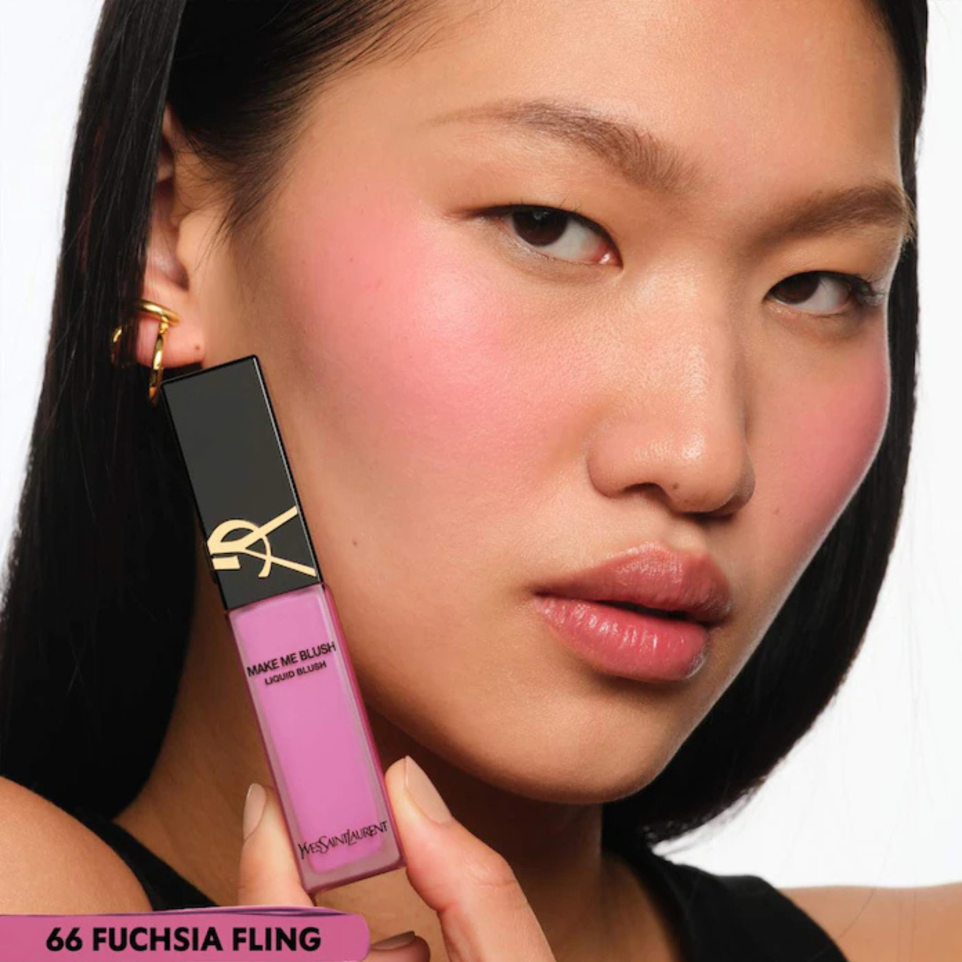 Yves Saint Laurent Blurring Liquid Blush - 57 Coral Clash