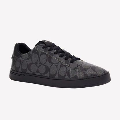 COACH Men's Clip Low Top Sneaker - Charcoal