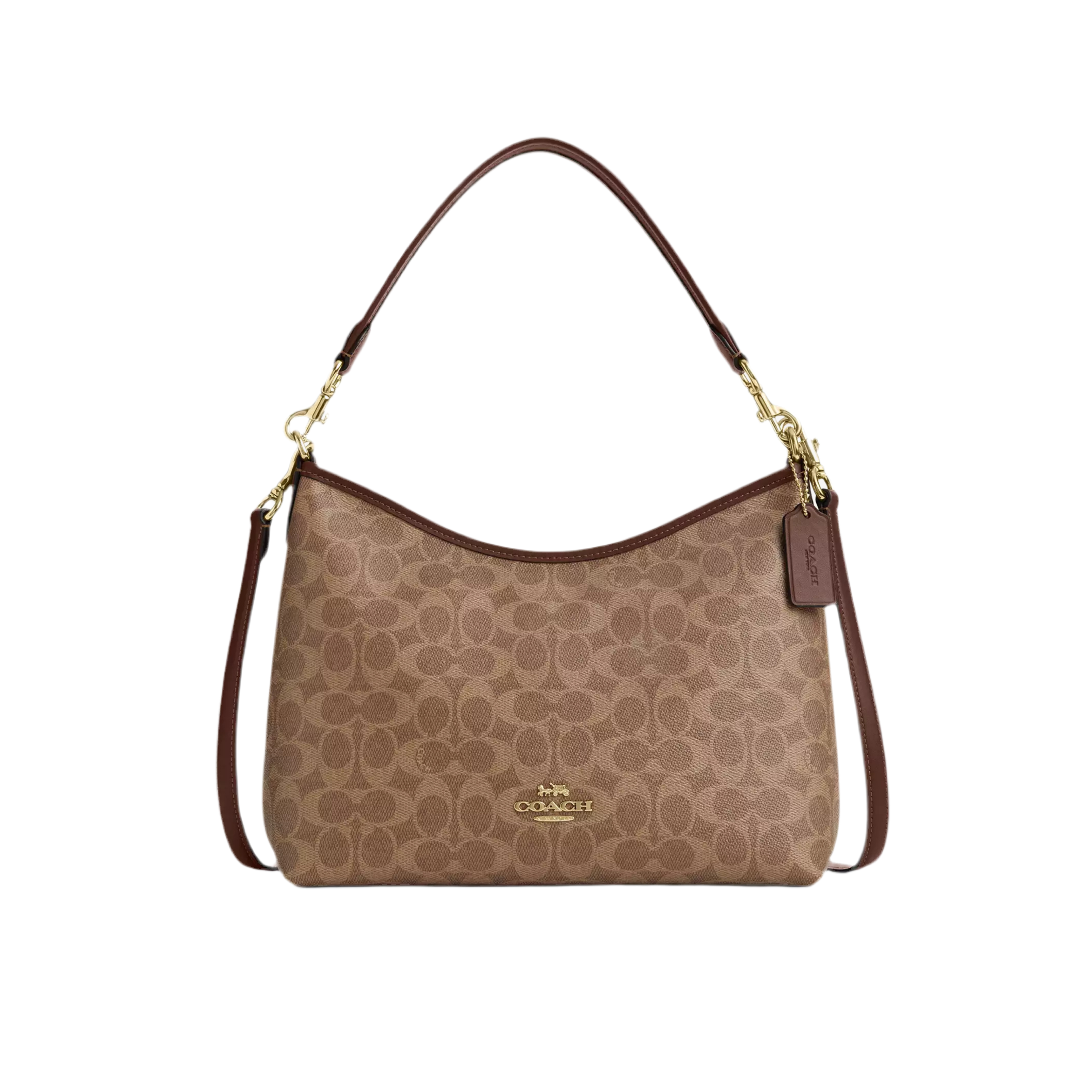 COACH Laurel Shoulder Bag - Tan Brown