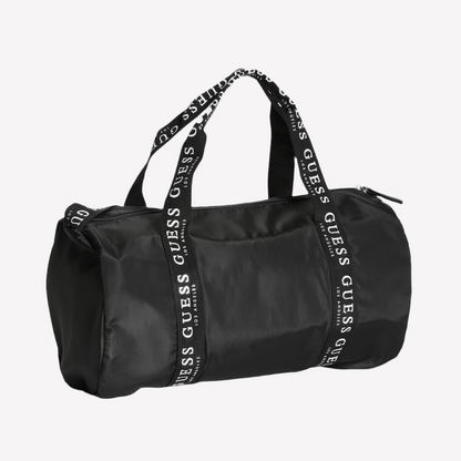 Guess Logo Duffle Bag - Black