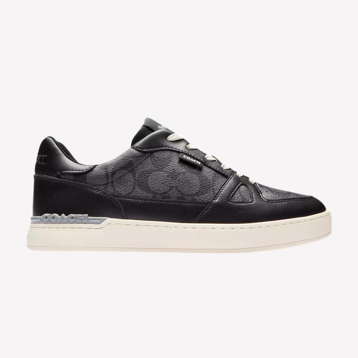 COACH Men's Clip Court Sneaker - Black