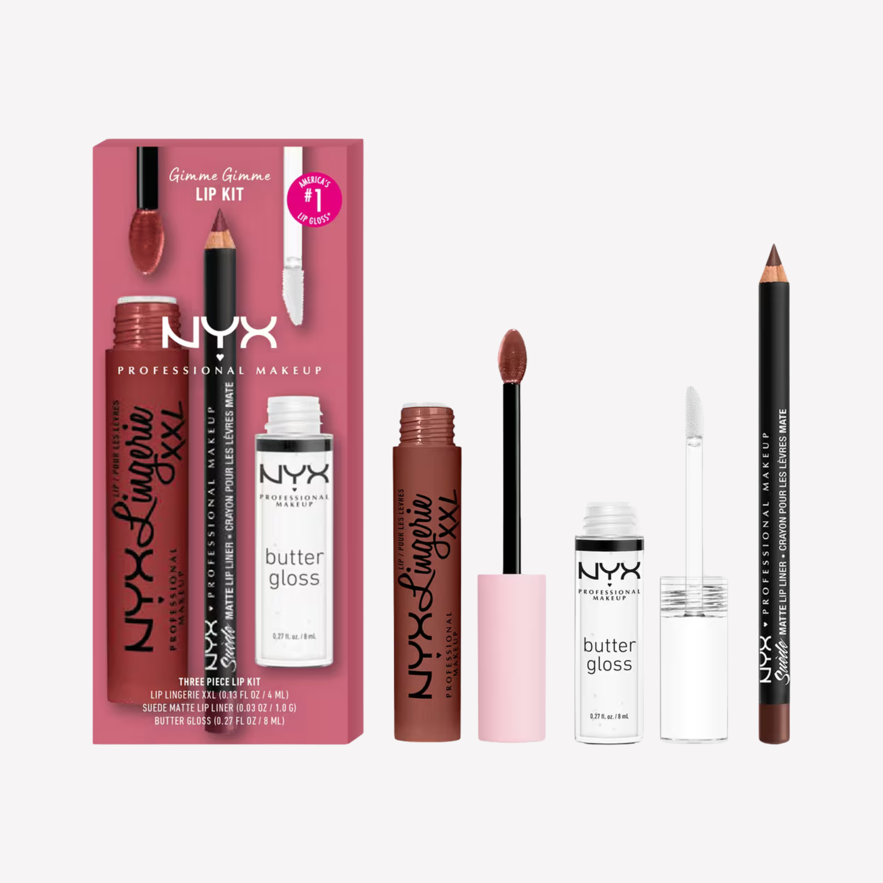 NYX Gimmie Gimmie Lip Kit