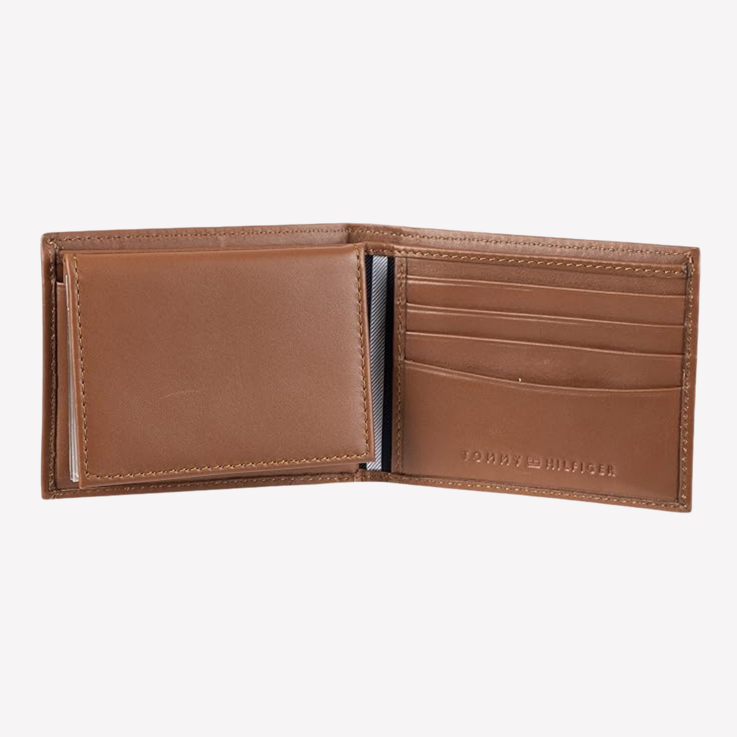 Tommy Hilfiger Passcase Wallet - British Tan