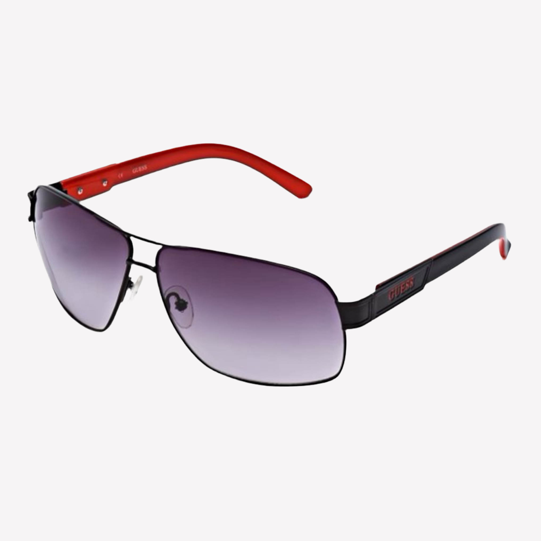 Guess Men Metal Navigator Sunglasses - Black Multi